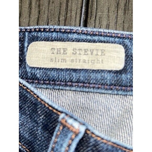AG Adriano Goldschmied The Stevie Slim Straight Jeans Size 26R - Picture 4 of 9